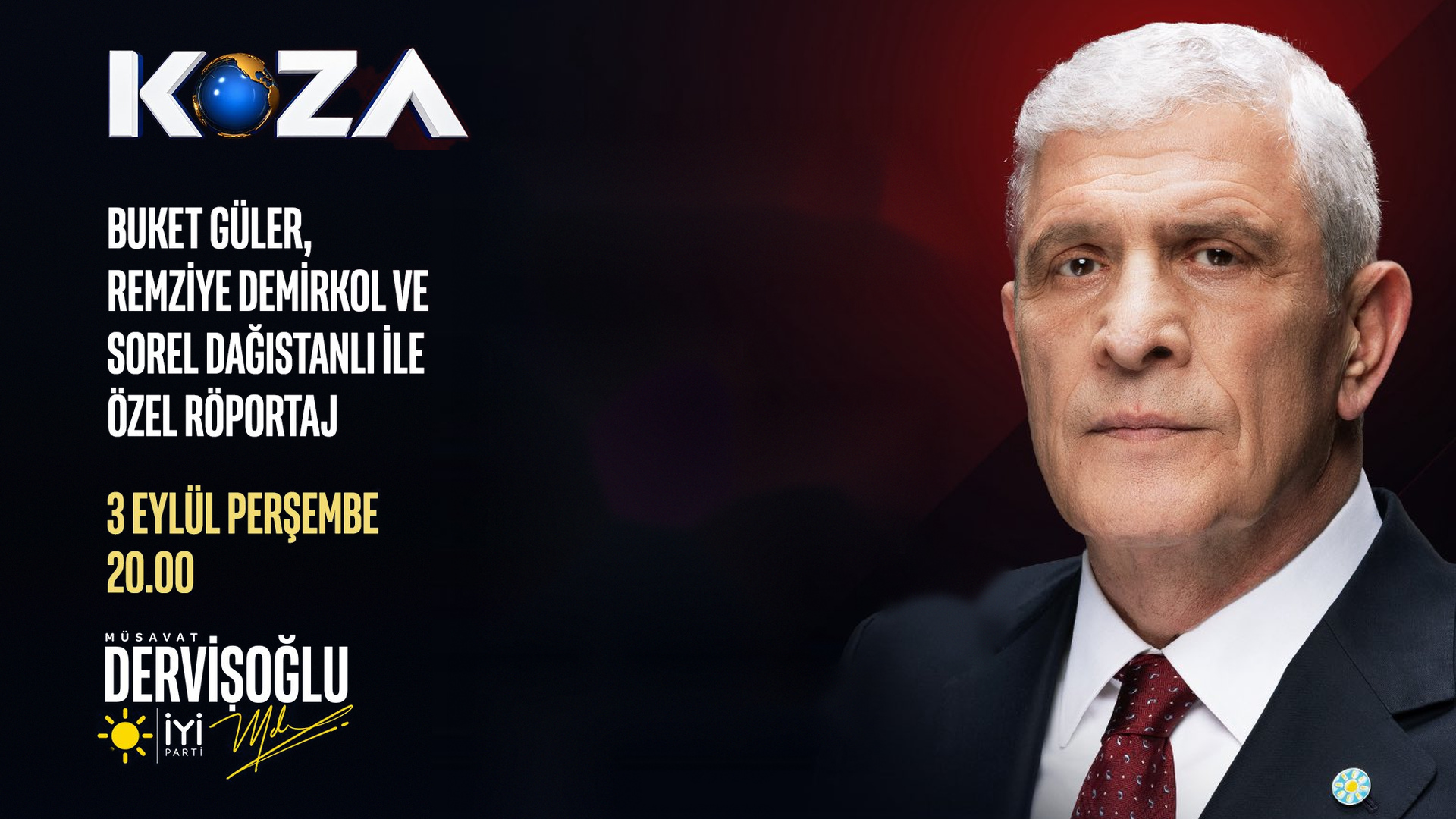 Genel Başkanımız Sayın Müsavat DERVİŞOĞLU Televizyon Kanalında