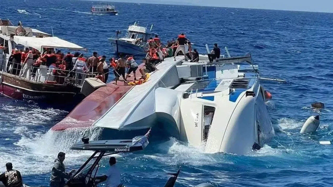 Girne kıyılarında meydana gelen deniz kazası